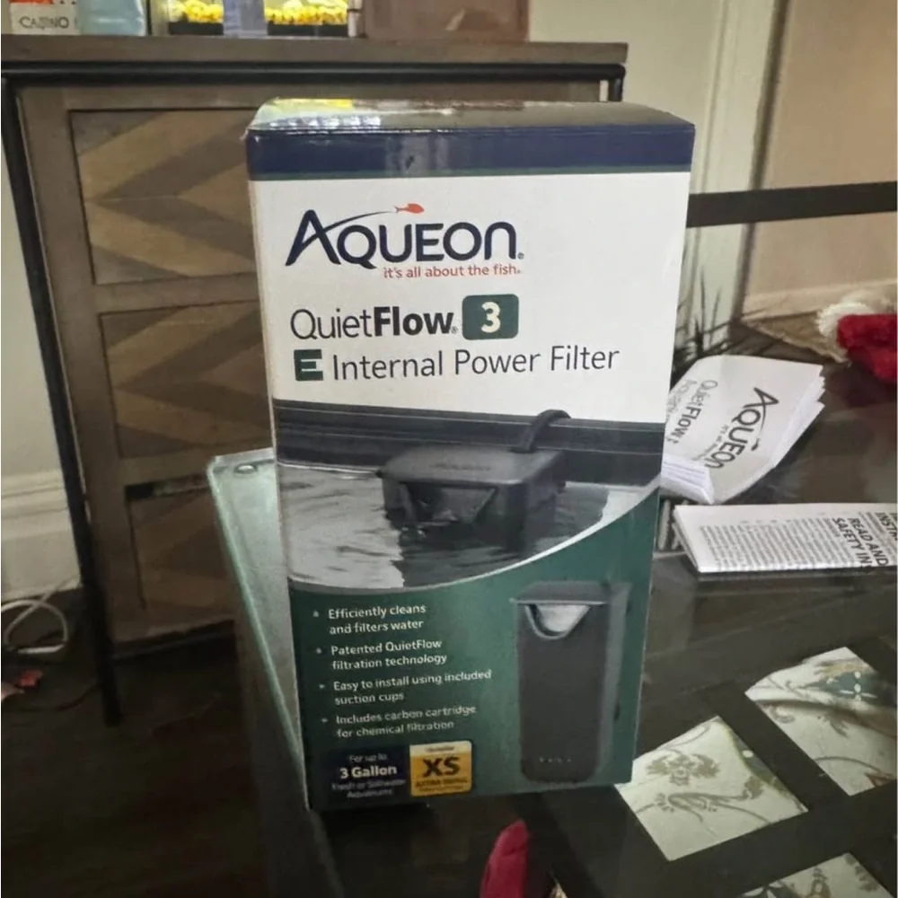 Brand New in Box Aqueon XS Fish Tank Filter